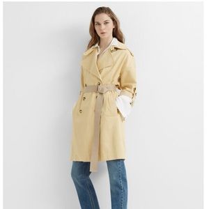 Adjustable Sleeve Soft Trench